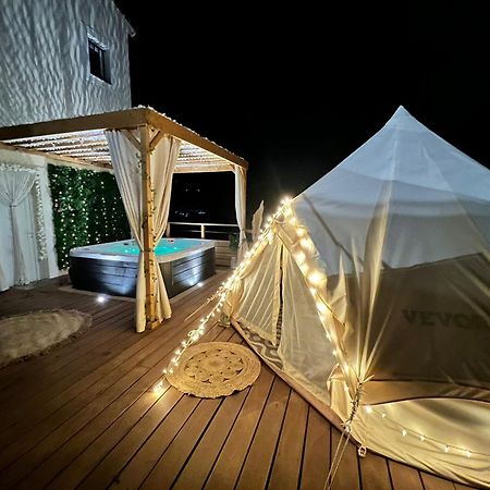 Love Room Tente Lodge Spa Mfg Chez C&C, Exclusivement Reservee Aux Adultes Cantaron 외부 사진