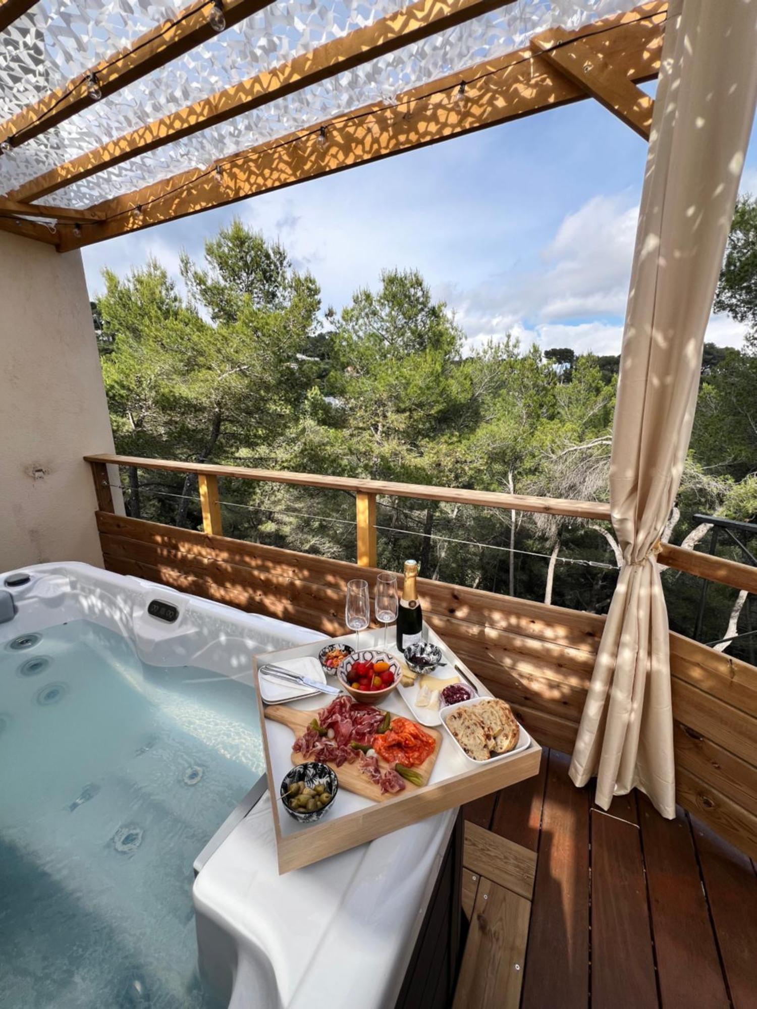 Love Room Tente Lodge Spa Mfg Chez C&C, Exclusivement Reservee Aux Adultes Cantaron 외부 사진